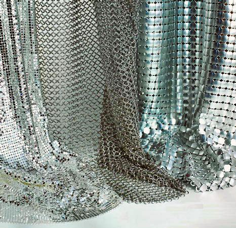 metal wire stretched fabric|Amazon.com: Metal Mesh Fabric.